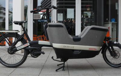 VÉLO CARGO ÉLECTRIQUE GAZELLE OCCASION